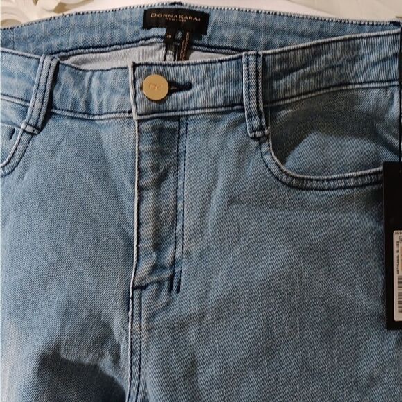 NWT DNKY DONNA KAREN NEW YORK ARTISANAL BLUES JEANS NEW SIZE 28 - Picture 3 of 13